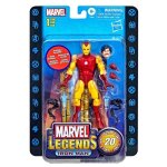 Figurine - hasbro - iron man marvel legends 20 aniversario - �dition sp�ciale - 15 cm - pvc