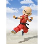 Figurine krilin early years s. h figuarts - dragon ball - bandai - accessoires inclus