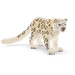 Figurine l�opard des neiges - schleich - wild life - pour enfant d�s 3 ans - blanc