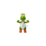 Figurine super mario : dinosaure yoshi - set figurine dino vert et blanc collection articule qui avance ...