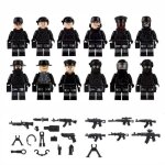 Figurines militaires - xuyan - 12pcs - arme - briques - jouets darmes