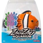 Figurine miniature - lansay - 51116 - zhu zhu aquarium - moon le poisson clown Figurine miniature - lansay - 51116 - zhu zhu aquarium - moon le poisson clown