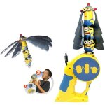 Figurine les minions flying heroes - bandai - bob kevin et stuart - jouet volant pour enfant de 4 ans ...