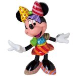 Figurine minnie - disney - rom�ro britto - collection pop - 20 cm