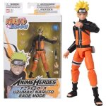 Figurine naruto mode hermite - bandai anime heroes - 17 cm - 16 points darticulation
