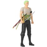 Figurine one piece - bandai - anime heroes mega - 38332 - zoro - 30 cm