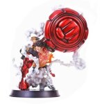 Figurine one piece monkey d. luffy gear 4 fourth figure manga anime collection 23 cm