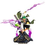 Figurine one piece - roronoa zoro - pirate hunter - 22 cm