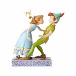 Figurine peter pan et wendy 65eme anniversaire - disney traditions jim shore