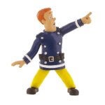 Figurine sam le pompier - comansi - 9 cm - gar�on - 3 ans - personnages miniature