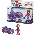 Figurine spidey avec arachno - bolide - marvel - pour enfants  partir de 3 ans