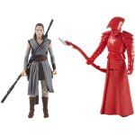 Figurine star wars : force link : 2 figurines : rey (entrainement jedi) et garde prtorien dlite aille ...