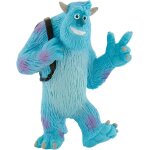 Figurine sulley - bullyland - monstres et cie disney - 8 cm - bleu - personnages miniature