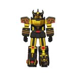Super7 - power rangers - figurine ultimates megazord (black / gold) 18 cm