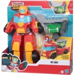 Figurine transformers rescue power hot shot de collection - hasbro - robot convertible camion de pompier ...