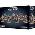 Figurine warhammer 40k death guard plague marines vert - tu - games workshop - 146 pi�ces - 7 figurines ...