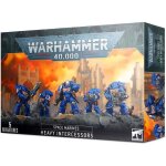 Figurine warhammer 40k space marine primaris intercessors lourds bleu