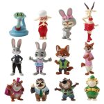 Figurines zootopie ? jouets enfants ? lot 12 pi�ces ? univers disney
