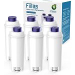 6 pcs fiitas filtre de machine à café pour filtre delonghi dlsc002 filtre à eau compatible avec magnifica ... 6 pcs fiitas filtre de machine à café pour filtre delonghi dlsc002 filtre à eau compatible avec magnifica ...