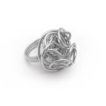 Fil aluminium � 1 mm 5 m�tres argent�