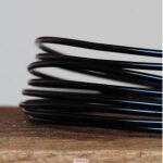 Fil aluminium - 3mm x 3 m - noir