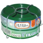 Fil dattache - filgraf - plastifié vert - 07 mm - bobine 50 m Fil dattache - filgraf - plastifié vert - 07 mm - bobine 50 m