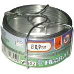 Fil attache - filgraf - zingué - 11 mm - bobine 50 m Fil attache - filgraf - zingué - 11 mm - bobine 50 m