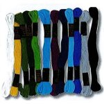 Fils pour bracelets brsiliens - mer du sud - chevettes - 12 coloris - 100% coton - 7 mtres