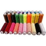 Fils a broderfils � broderie kit fil � coudre 100 couleurs thread kit 40s 2 40wt fil de polyester pour ...