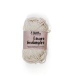 Fil de coton amigurumi beige levure boulang�re