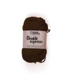 Fil de coton amigurumi brun double expresso