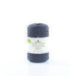 Fil coton recycl eco vita 4mm 250g col. 077 bleu