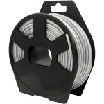 Fil pour coupe - bordures ronde en acier robuste fil pour d�broussailleuse avec bobine enroulable3 mm ...