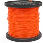 Fil de coupe herbe robuste 24 mm x 100 m ligne de d�broussaillage rond bobine nylon corde pour d�broussailleus ...