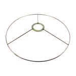 Le fil cuivr� ? carcasse d?abat - jour cercle bagu� e27 �?30?cm cuivr�