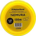 Fil débroussailleuse rond l: 130m Ø: 200mm - haute durabilité - qualité professionnelle Fil débroussailleuse rond l: 130m Ø: 200mm - haute durabilité - qualité professionnelle