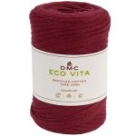 Fil dmc coton recycl eco vita - tape yarn - 05 - rouge - 250 g - 120 m