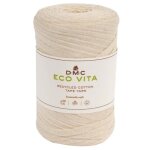 Fil dmc coton recycl eco vita - tape yarn - 103 - beige - 250 g - 120 m