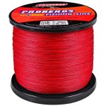 Fil de pche tresse 4 brins - 547yd / 500m - 30lb / 0. 25mm - rouge