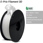 Filament 3d blanc pla 175mm 1kg pour imprimante 3d fil dimprimante 3d pla bobine pour imprimante 3d et ...