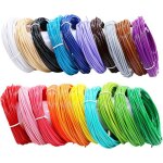 Filament pla 1. 75 mm 20 couleurs 10m chacun pla de filament de stylo dimpression 3d 3d pen filament ...