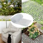 Filet anti - chats pour chat - tapis anti - chats dint�rieur et dext�rieur - blanc - 4 m x 30 cm de large ...