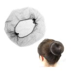 Filets  cheveux invisibles - noname - lot de 25 - 50 cm - noir - extensible et lger