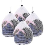 Filet � linge sac � linge 4 pi�ces filet � linge pour machine � laver filet � linge sac � linge en filet ...