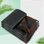 Filet dombrage noir 2x3m - toile de protection solaire pour volet roulant - jardin et balcon