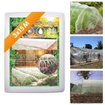 Filet de protection anti insectes 3×15m 60 maille filet de protection anti oiseaux pour plante légume ... Filet de protection anti insectes 3×15m 60 maille filet de protection anti oiseaux pour plante légume ...