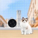 Filet de protection chatfilet de balcon protection sans peragetransparent pour scuriser les balcons ...