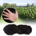 Filet de protection contre les oiseaux 10 * 10m filet dtang filet de protection des vergers (noir)