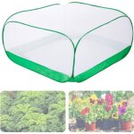 Filet de protection pour plantes - mhy� - 100x100x50 cm - anti - insectes - maille fine 13 mm - installation ...