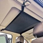 Filet de rangement filet de rangement sur le toit en maille double couche poche pour filet à bagages ... Filet de rangement filet de rangement sur le toit en maille double couche poche pour filet à bagages ...